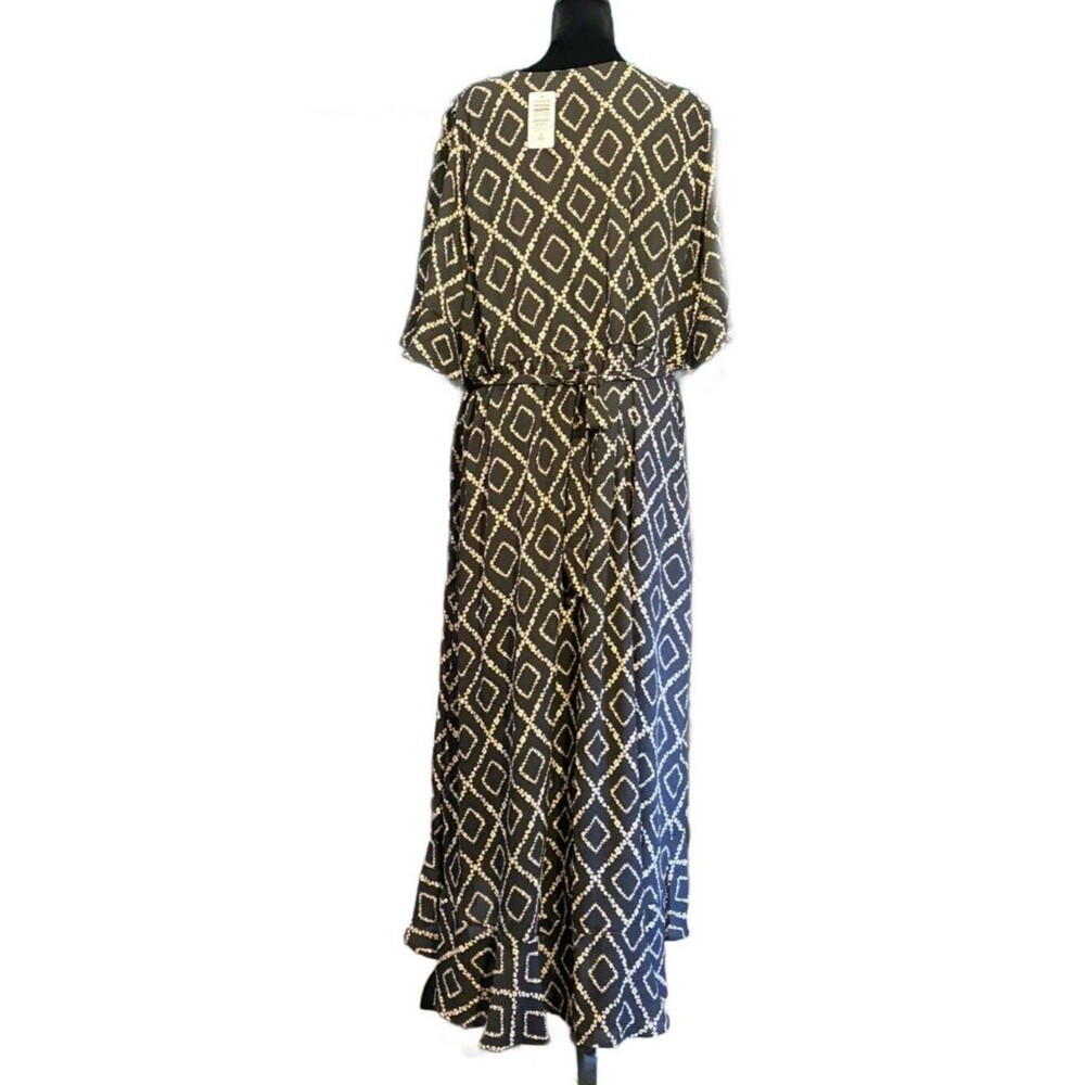 NWT Maxi Georgette Surplice Hi-Low Dress - Picture 2 of 5
